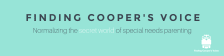 Finding Cooper's Voice by Kate Swenson 
