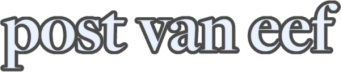   Post van Eef