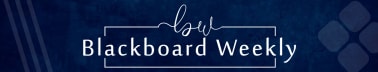 Noreen Palmer's Blackboard Weekly