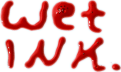 wet ink