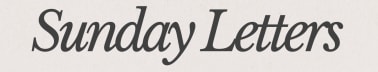 Sunday Letters by Anurag