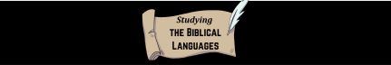 Studying the Biblical Languages