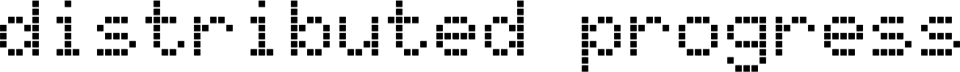 Distributed Progress