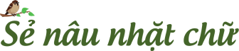 Sẻ nâu nhặt chữ