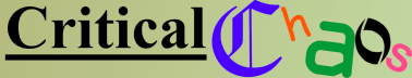 Critical Chaos:  The Adventurer's Almanac