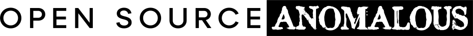 Open Source Anomalous