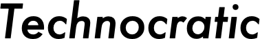 Technocratic