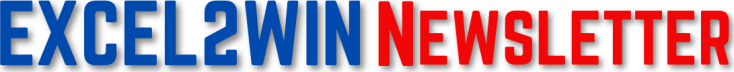 EXCEL2WIN Leadership Newsletter