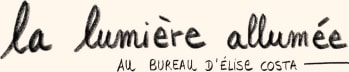 La lumière allumée