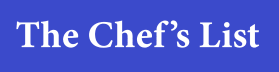 The Chef's List by José Andrés