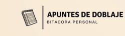 Apuntes de doblaje