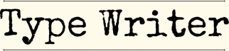 Type Writer