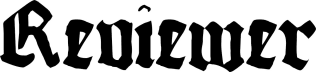 Reviewer 