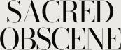 Sacred Obscene