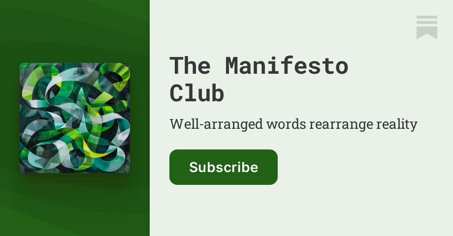 Thumbnail of Archive - The Manifesto Club