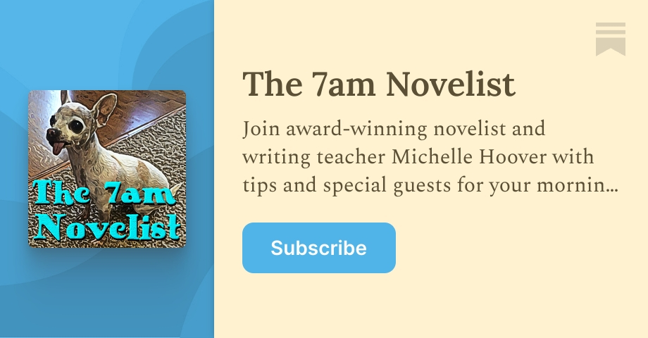 The 7am Novelist | Michelle Hoover | Substack