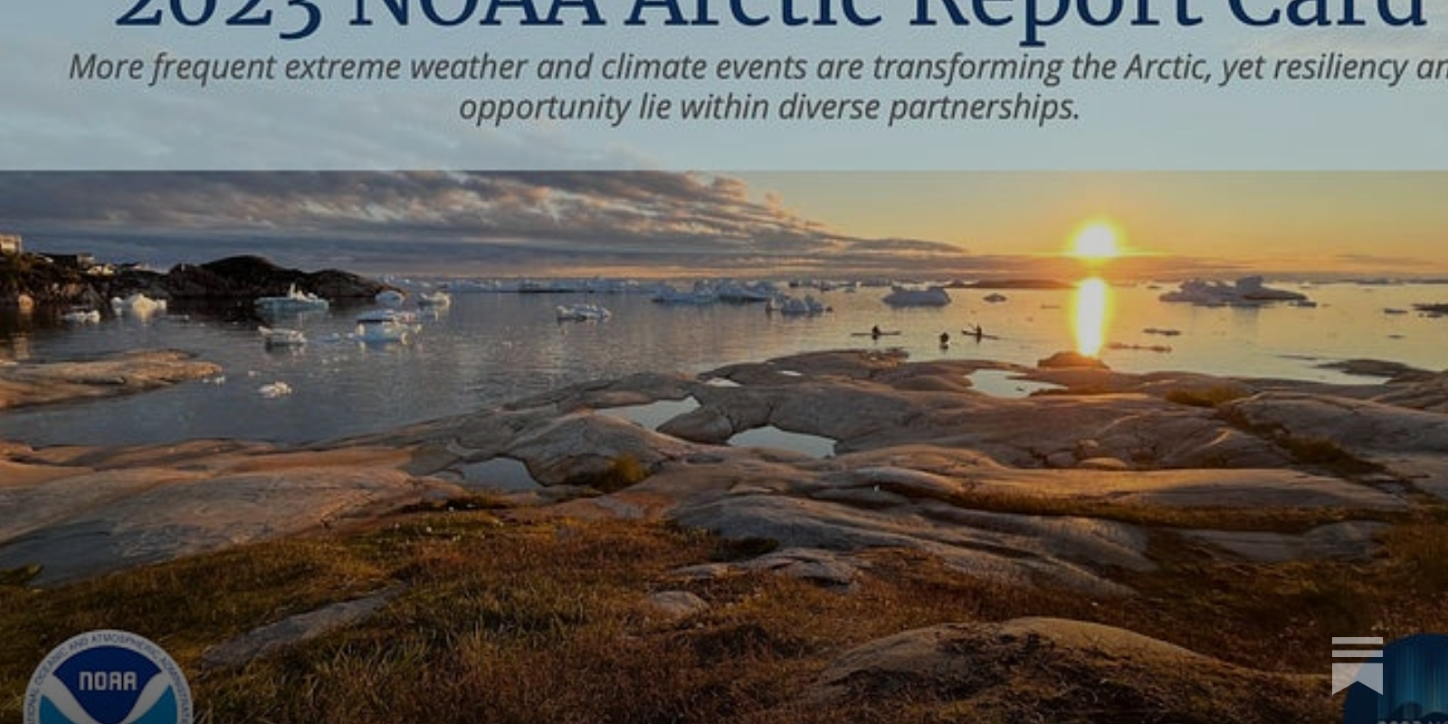 Arctic Report Card 2023 - by Rick Thoman