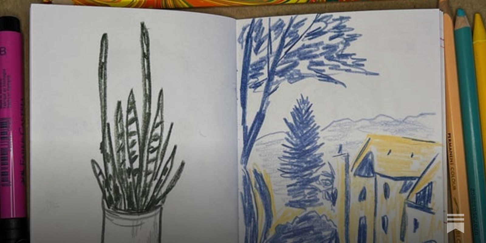 Sketchbook Assignment: An Easy Way to Keep a Daily Visual Diary — Art is Fun