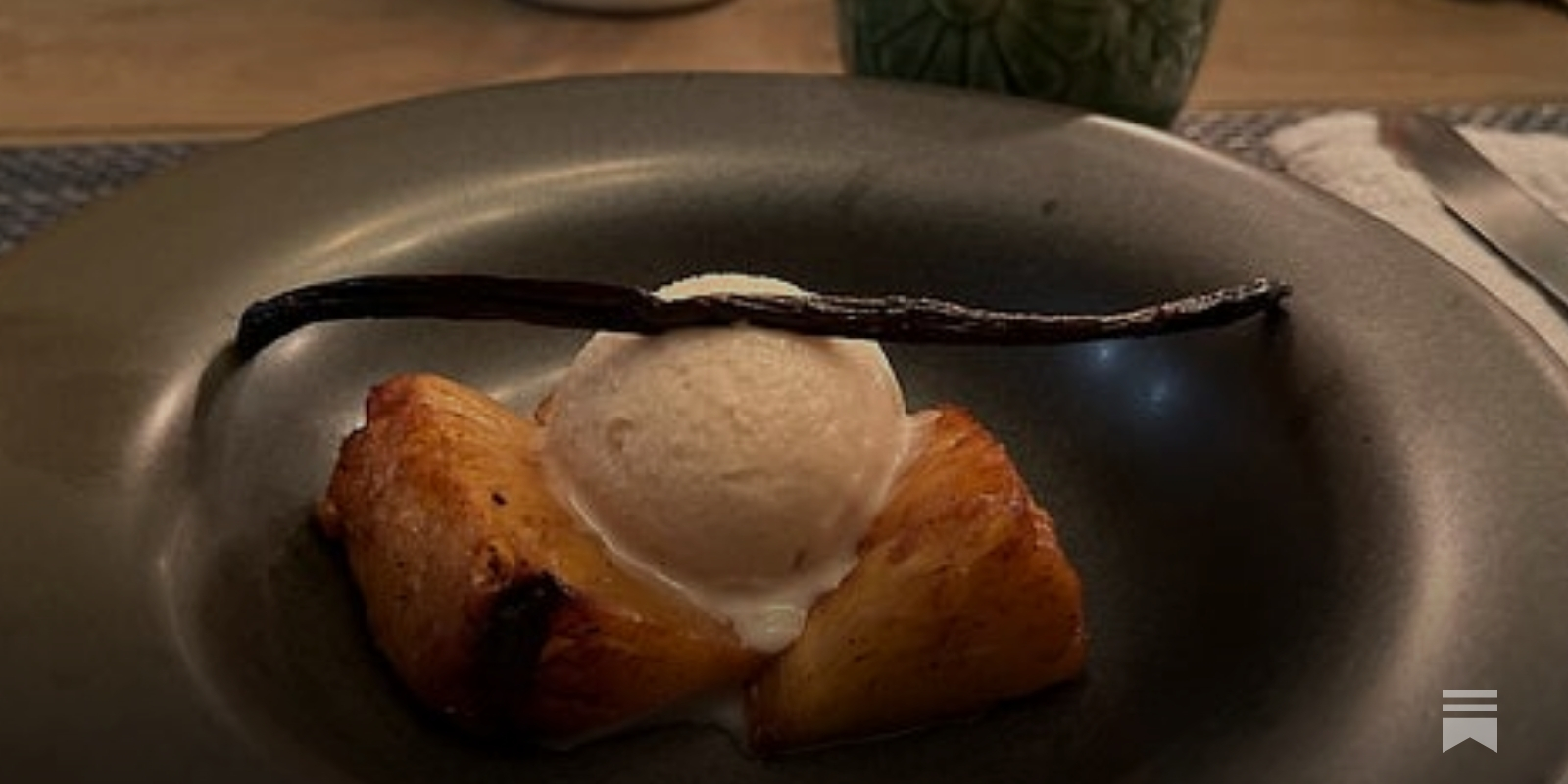 What to Cook with a Chef: Lemongrass Ice Cream with Roasted Pineapple