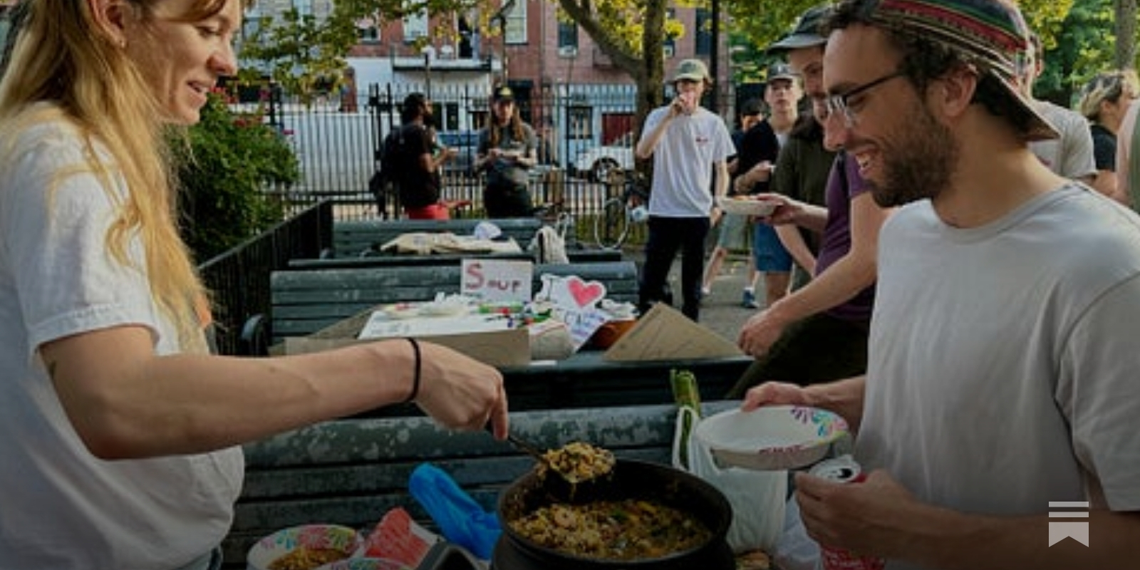The Perpertual Stew Party Taking Over a Bushwick Playground
