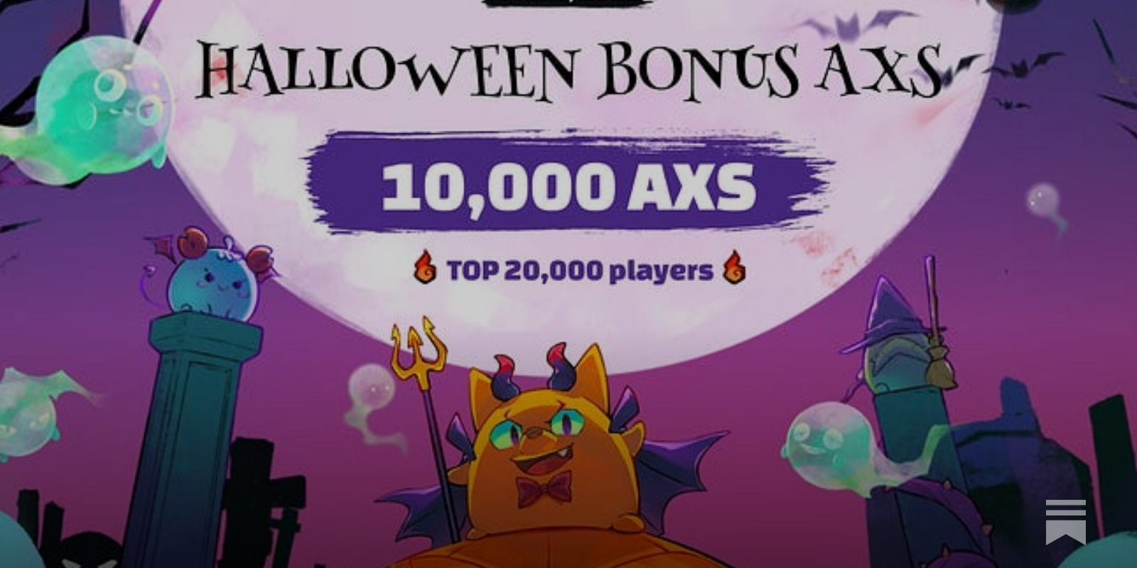 Axie Infinity Announces Halloween Bonus AXS Leaderboard Rewards -   - P2E NFT Games Portal