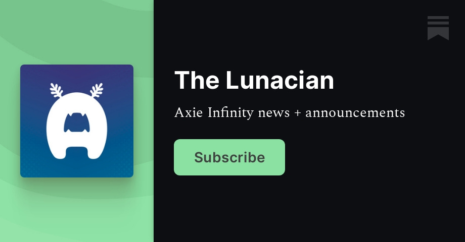 The Lunacian, Axie Infinity