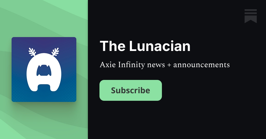 The Lunacian, Axie Infinity