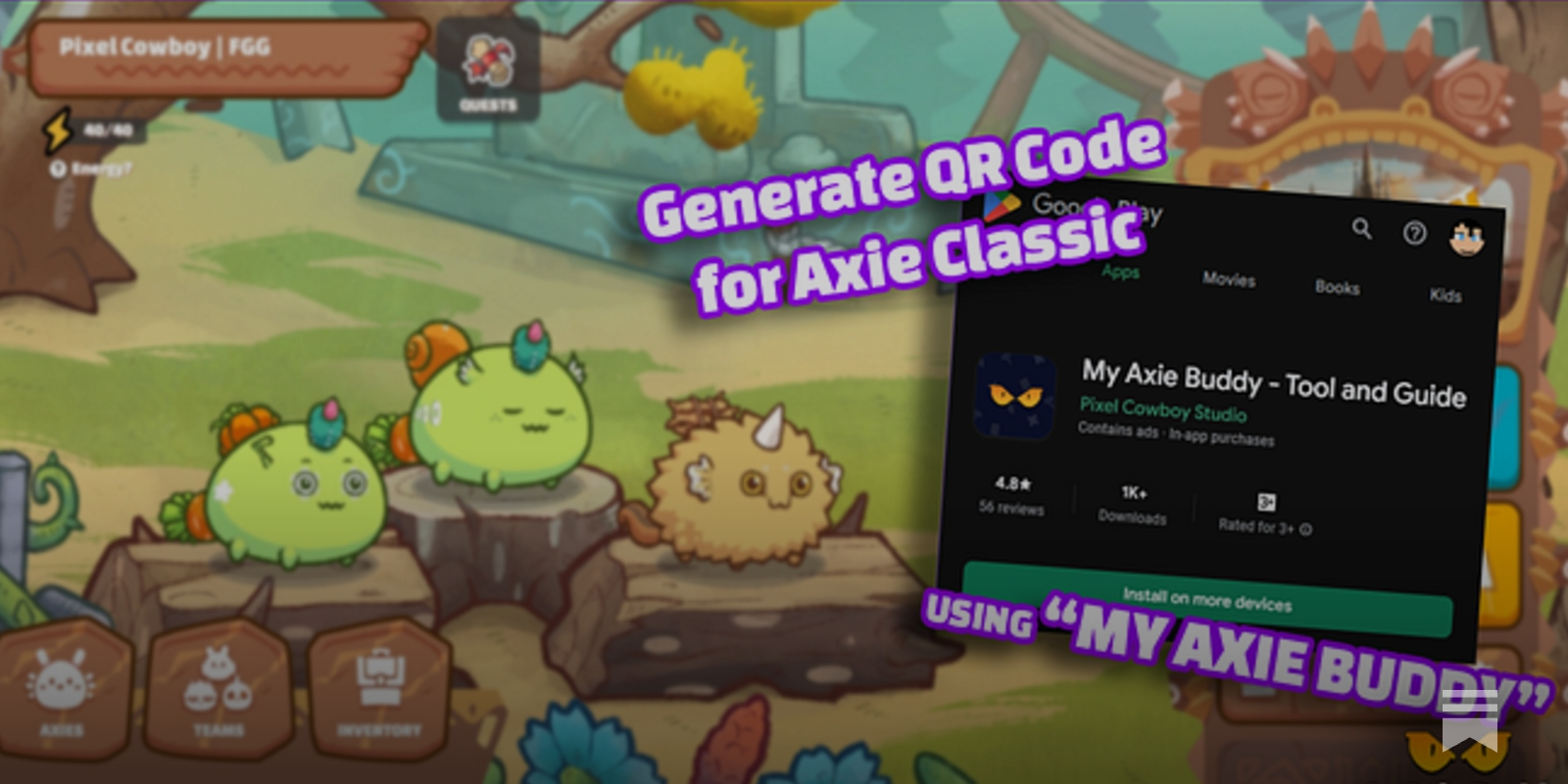 Axie Buddy V9  Change Log - My Axie Buddy