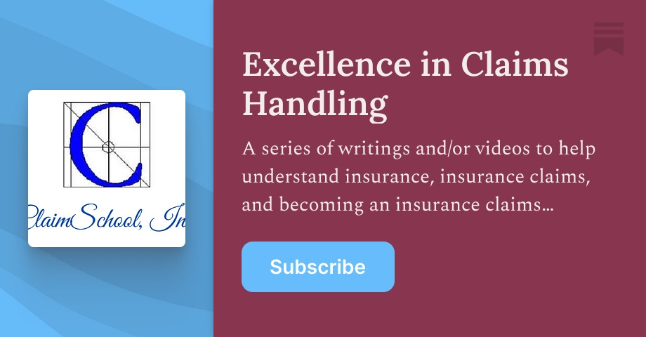 Subscribe to Excellence in Claims Handling