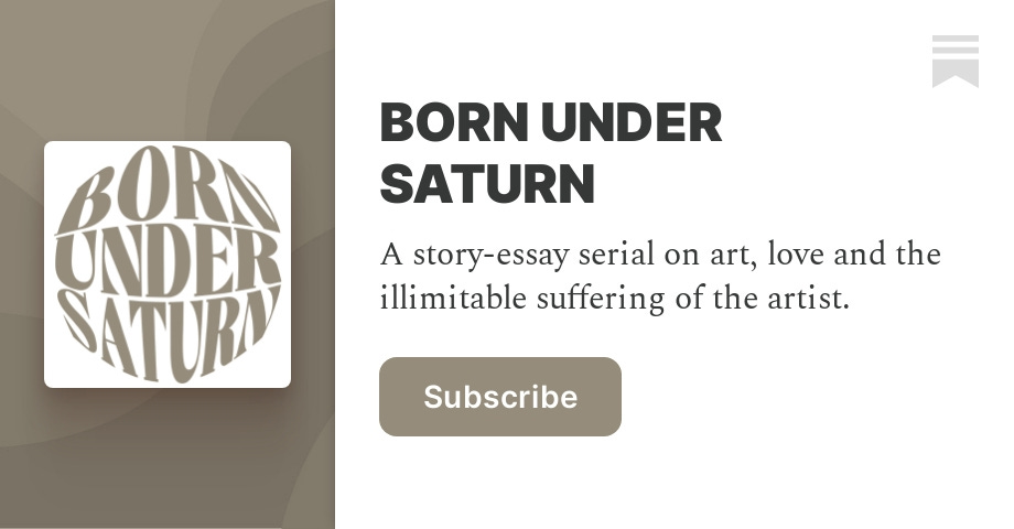 Born Under the Sign of Saturn