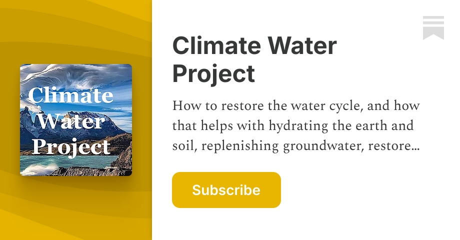 Slow water is a path. Slow water is a clue, a pointer, a key, an injunction to how we can bring earth’s natural systems back to equilibrium. Slow is