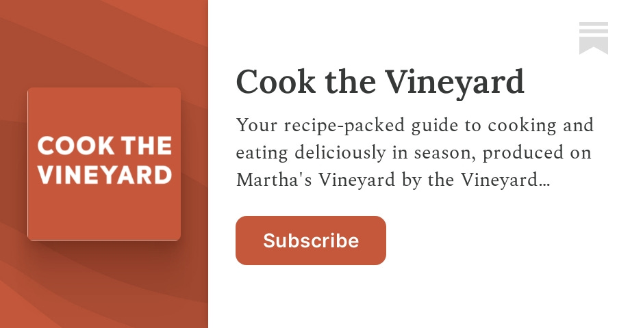 Cook the Vineyard