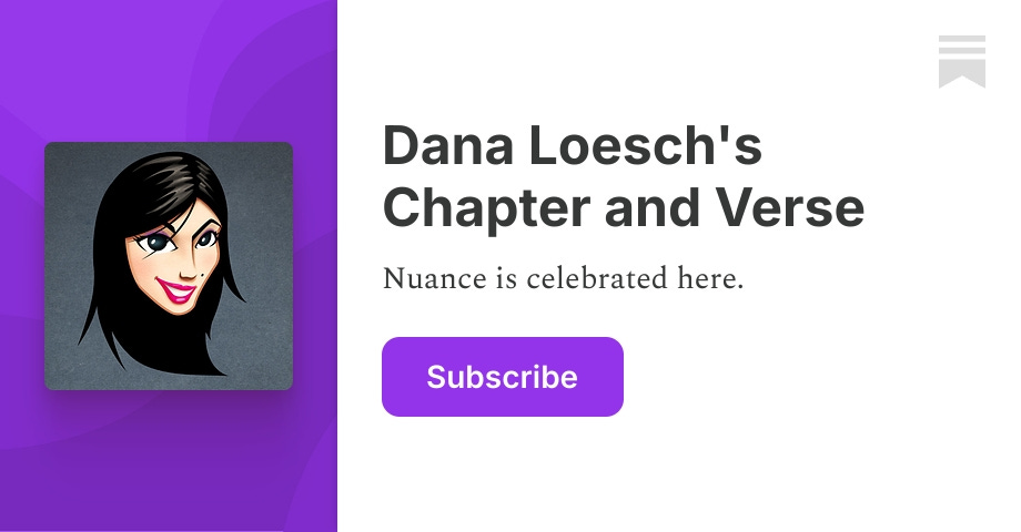 RT @bluzguitar: @DLoesch OK, I'm in.
 I just subscribed to Dana Loesch's Chapter and Verse  https://...