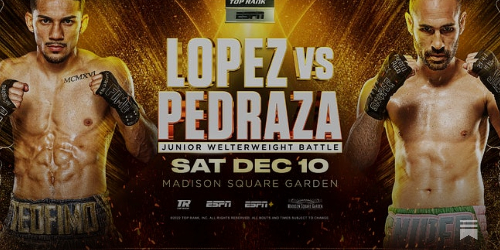 Notebook: Lopez-Pedraza tops Heisman night card at Madison Square Garden