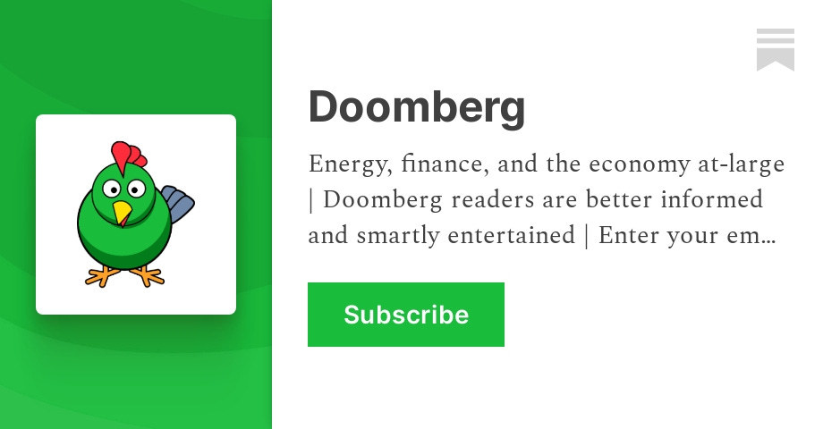 Doomberg | Substack