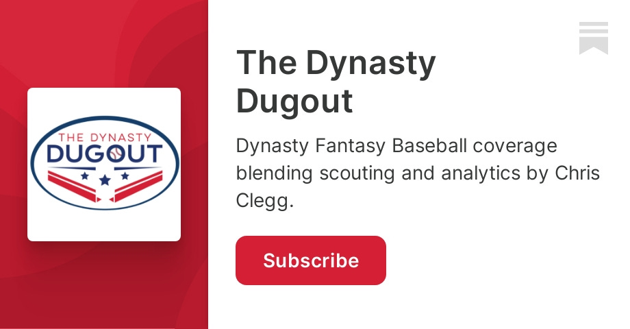 Dynasty Fantasy Baseball Sell Highs - by Chris Clegg