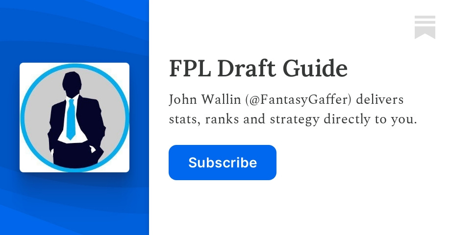 Top 200: 2023-24 FPL Draft Ranks - by John Wallin