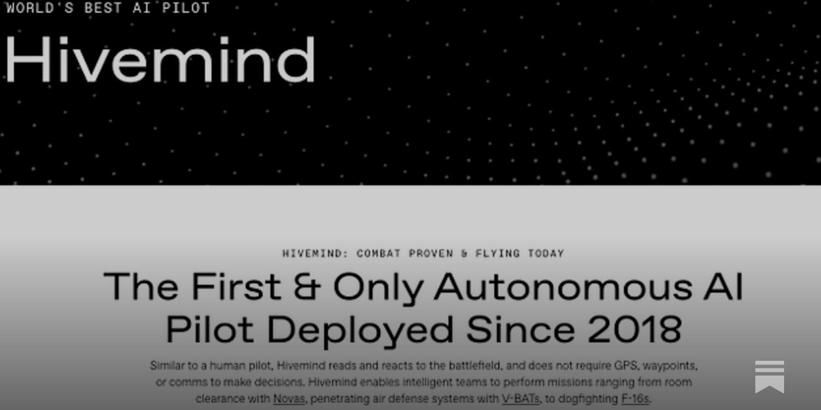 Palantir, Shield AI, and "American Dynamism"