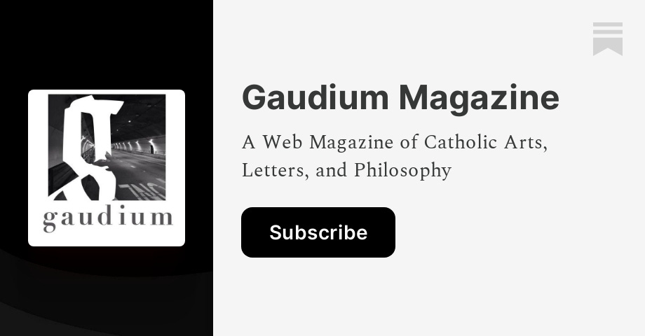 Welcome to Gaudium - by The Editors - Gaudium Magazine