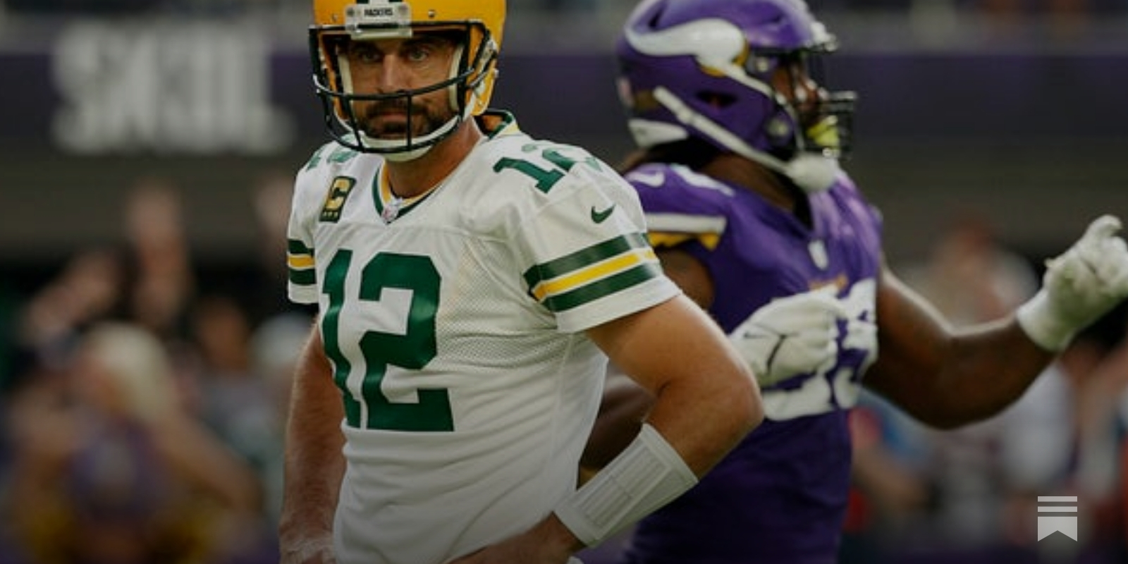 Aaron Rodgers Emulates Nicolas Cage in 'Con Air' at Packers