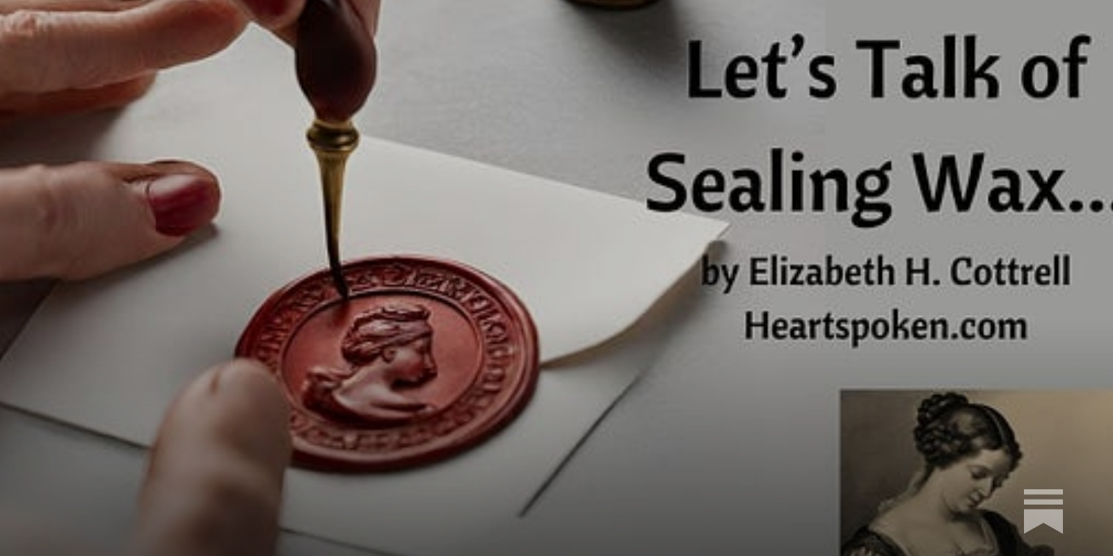 A Woodsrunner's Diary: The Use of Sealing Wax to Seal the Tops of