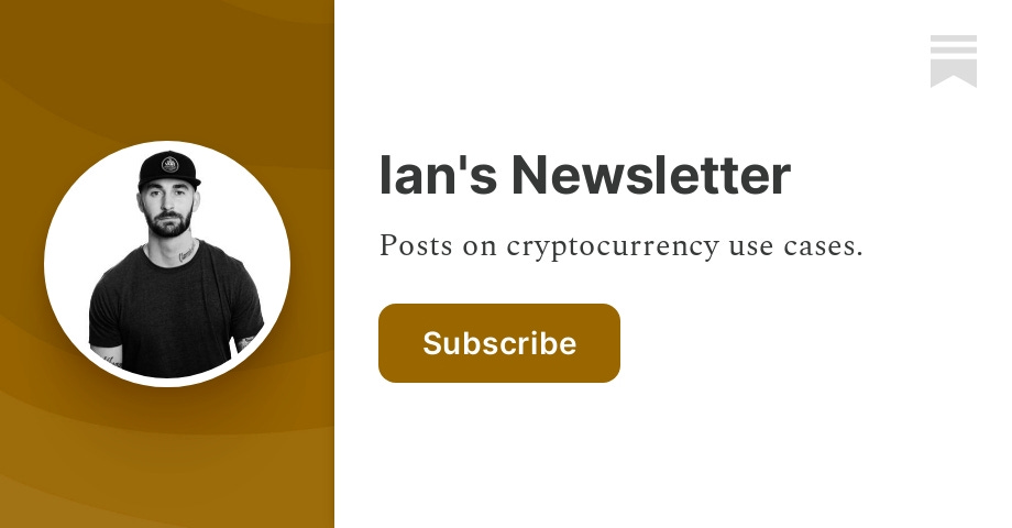 Ian's Newsletter | Ian Sagstetter | Substack
