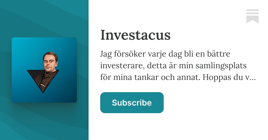 Investacus  | Douglas Forsling | Substack
