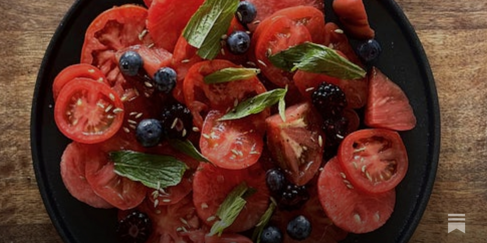 Fresh Blue Tomatoes!!, Red Tomatoes were looking so boring …