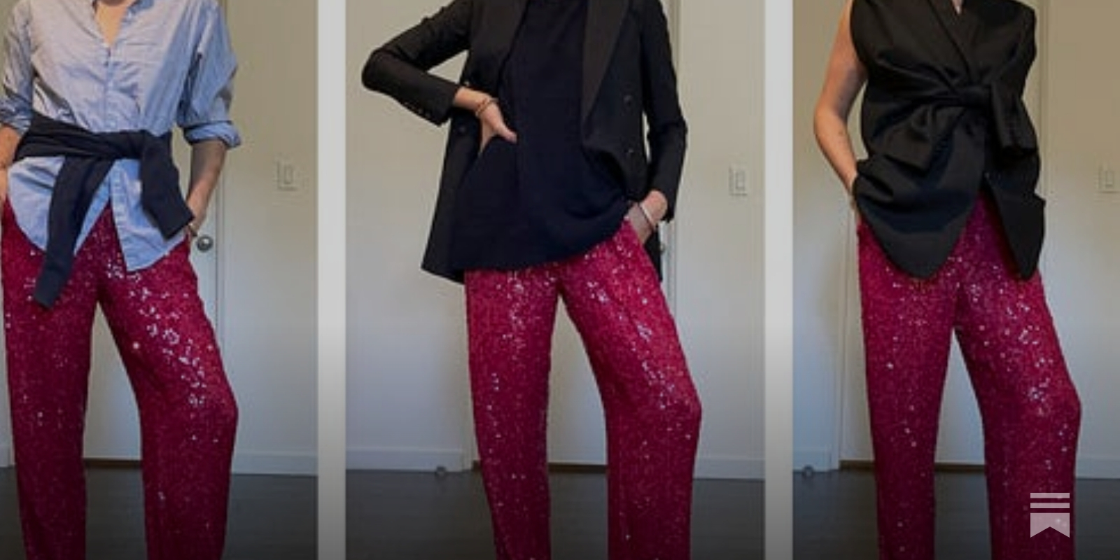 Funstigators - Ways to look like a pro ALWAYS: 1) Sparkle pants 2