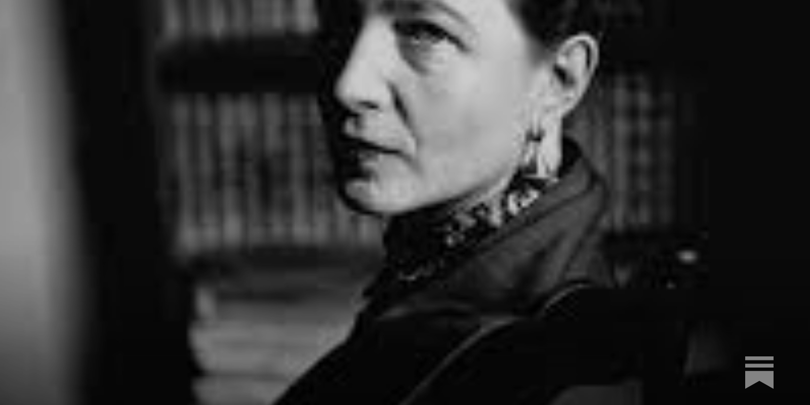 Simone de Beauvoir - by Laurie Stone