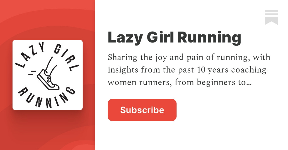 Blog - Lazy Girl Running