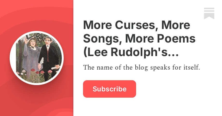 Poems By Lee Rudolph 