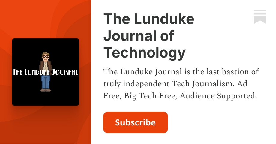 Lifetime Lunduke Journal Subscriptions available today and tomorrow