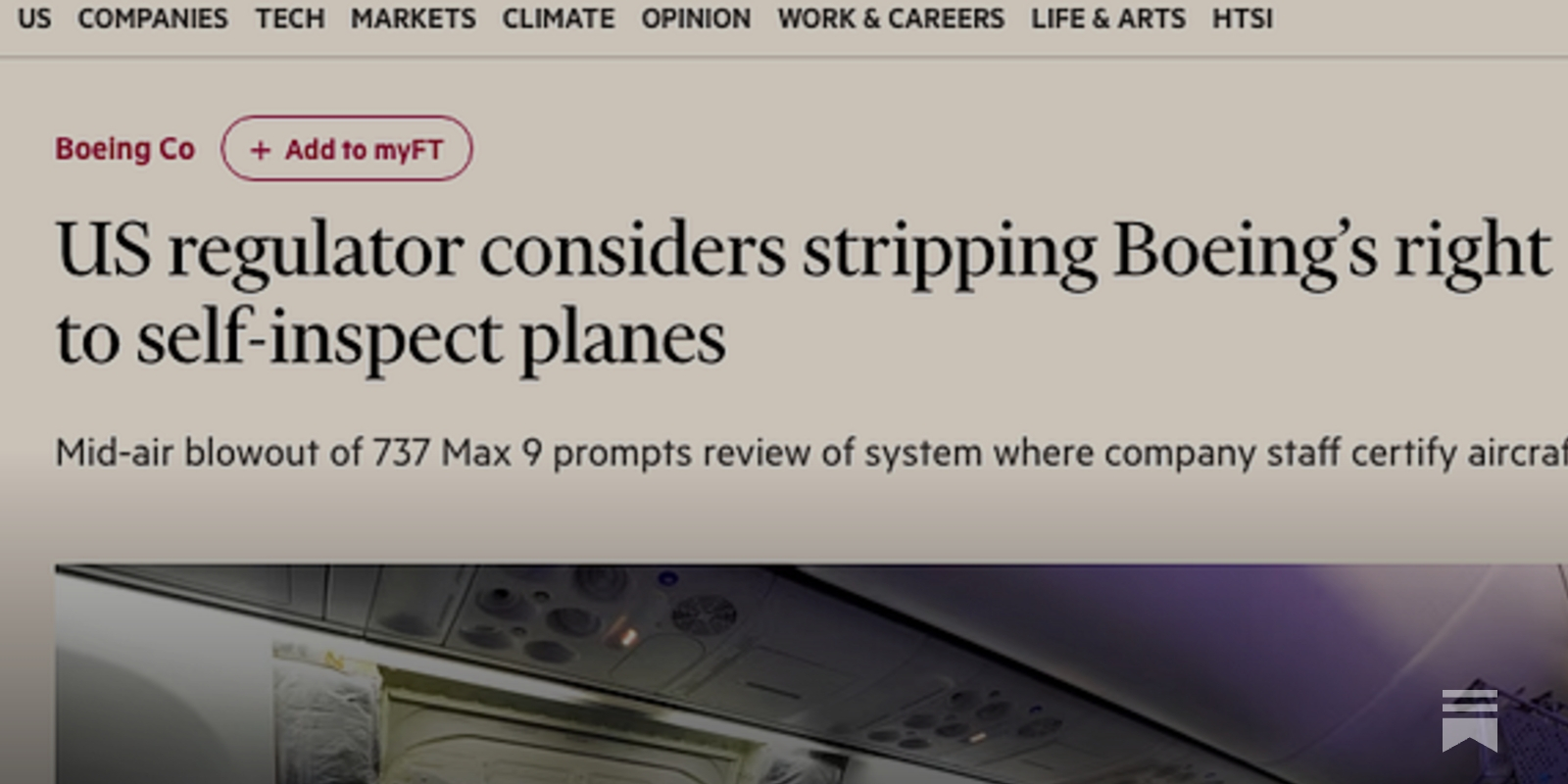 It's Time to Nationalize and Then Break Up Boeing - Vimarsana News